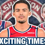 Trae Young's First Day As A Washington Wizard... FUTURE IS BRIGHT!