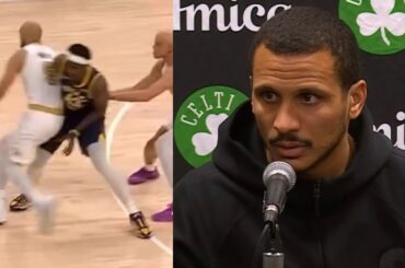 Joe Mazzulla answers every question with "illegal screen" after loss vs Pacers 😂