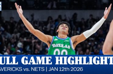 Mavericks Highlights vs. Brooklyn Nets | January 12, 2026