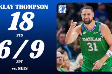 Klay Thompson (18 Points) vs. Brooklyn Nets | January 12, 2026