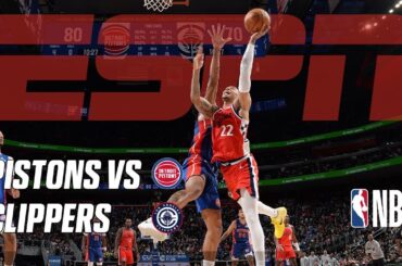 NBA Mini: Detroit Pistons vs. LA Clippers | Extended Highlights