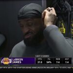 LeBron James POSTGAME INTERVIEWS | Los Angeles Lakers loss to Sacramento Kings 124-112