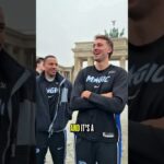 Orlando Magic visit Brandenburg Gate in Berlin! 🇩🇪