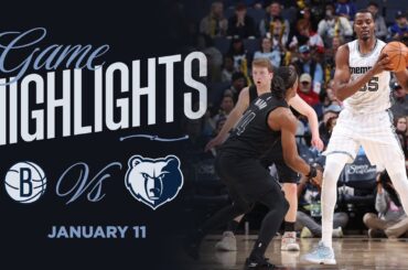 Memphis Grizzlies Highlights vs. Brooklyn Nets