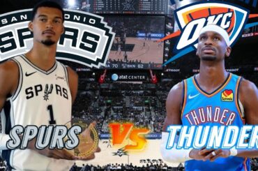 San Antonio Spurs vs Oklahoma City Thunder Live Play by Play & Scoreboard