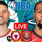 LIVE: CHICAGO BULLS vs HOUSTON ROCKETS | NBA | PLAY BY PLAY | SCOREBOARD