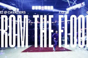 From the Floor: Bounce Back WIN in CLEVELAND 🔥 | UTAH JAZZ 🎥