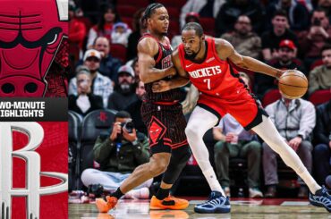 Chicago Bulls at Houston Rockets - Game Highlights (1/13/26) | CHSN Bulls