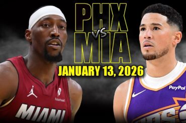 Phoenix Suns vs Miami Heat Full Game Highlights – January 13, 2026 | NBA Season