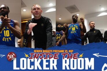 "Winning Any Way We Have To" Denver Nuggets Locker Room After Win 🎥 | vs. NOP