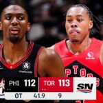 76ers vs Raptors Goes to OT… Then THIS Happens 😱 INSANE ENDING