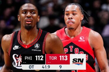 76ers vs Raptors Goes to OT… Then THIS Happens 😱 INSANE ENDING