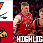 Virginia Cavaliers vs. Louisville Cardinals | Full Game Highlights | ESPN College Basketball