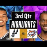 San Antonio Spurs vs Thunder Full Game Highlights 3rd Qtr | Jan 13 | 2026 NBA Highlights