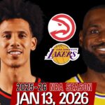 (LIVE) LeBron James vs Jalen Johnson | Atlanta Hawks vs Los Angeles Lakers NBA Live Stream