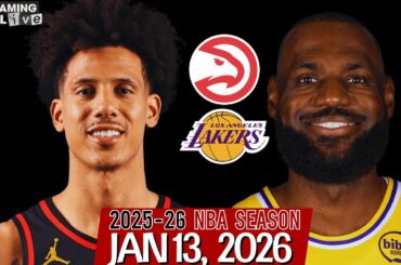 (LIVE) LeBron James vs Jalen Johnson | Atlanta Hawks vs Los Angeles Lakers NBA Live Stream