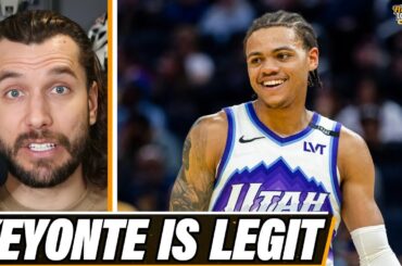 Keyonte George is proving ALL the NBA haters WRONG | Jazz-Cavaliers Reaction