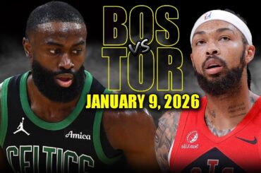 Boston Celtics vs Toronto Raptors Full Game Highlights – January 9, 2026 | NBA Season
