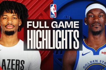 TRAIL BLAZERS at WARRIORS | FULL GAME HIGHLIGHTS | January 13, 2026