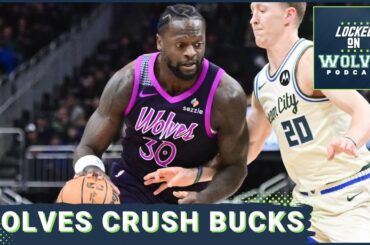 Shorthanded Minnesota Timberwolves CRUSH Milwaukee Bucks | Joan Beringer ACES His First Test