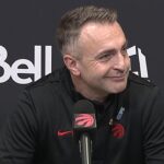 Darko Rajakovic Postgame Interview - Philadelphia 76ers vs Toronto Raptors | 2025-26 NBA Season