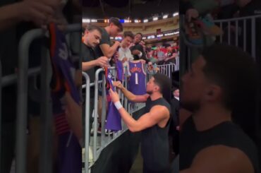 Book taking time for the Phoenix faithful down in Miami! 🧡 #shorts | Phoenix Suns