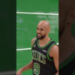 side steps and step backs 😮‍💨 #celtics #nba #shorts