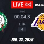 NBA LIVE! Los Angeles Lakers vs Boston Celtics | January 14, 2026 | Lakers vs Celtics LIVE 2K26