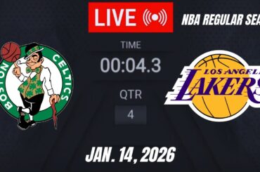 NBA LIVE! Los Angeles Lakers vs Boston Celtics | January 14, 2026 | Lakers vs Celtics LIVE 2K26