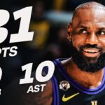 LeBron James STUFFS THE STAT SHEET | January 13, 2026