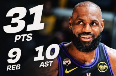 LeBron James STUFFS THE STAT SHEET | January 13, 2026