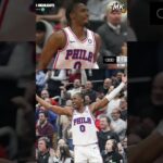 Is Tyrese Maxey ALREADY an NBA Superstar? 🤯 #shorts #sixers #76ers #nba #philadelphia #ytshorts