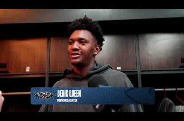 Derik Queen on triple-double in homecoming win | Pelicans-Wizards Postgame Interview 1/9/26