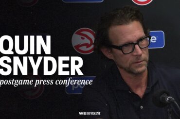Hawks vs. Lakers Postgame Press Conference: Quin Snyder