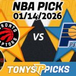 Toronto Raptors vs Indiana Pacers Pick 1/14/26 NBA Pick Prediction