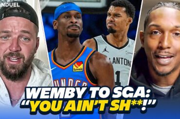 Wemby to SGA: "You Ain't Sh**!" + Thunder-Spurs BEST Rivalry in NBA??