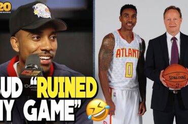 Jeff Teague tells HILARIOUS STORY of Coach Budenholzer RUINING his scoring ability on Atlanta Hawks