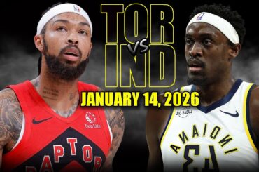 Indiana Pacers vs Toronto Raptors Full Game Highlights -January 14, 2026 | NBA Season