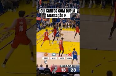 🇧🇷 GUI SANTOS é FUNDAMENTAL para os Warriors 💪 #nba