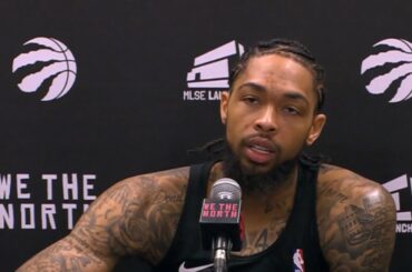 Brandon Ingram Postgame Interview - Indiana Pacers vs Toronto Raptors | 2025-26 NBA Season