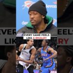 Are the Oklahoma City Thunder & San Antonio Spurs rivals? Jalen Williams might need more convinving.