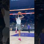 Ja working on his mid range game 🐻🏀 #JaMorant #Memphis #Grizzlies #Basketball #NBA #PregameVibes