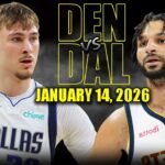 Denver Nuggets vs Dallas Mavericks Full Game Highlights - January 14, 2026 | NBA Season