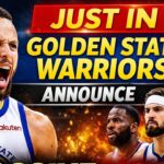 JUST IN: Golden State Warriors Announce Massive Move!