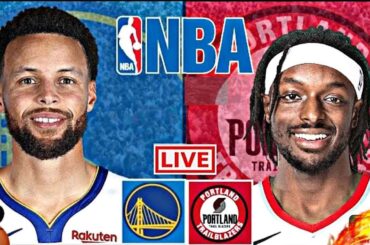 LIVE: GOLDEN STATE WARRIORS vs PORTLAND TRAIL BLAZERS | NBA | PLAY BY PLAY | SCOREBOARD