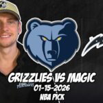 Memphis Grizzlies vs Orlando Magic 1/15/26 NBA Free Picks & Prediction | NBA Betting Tips