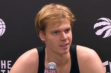 Gradey Dick Postgame Interview - Indiana Pacers vs Toronto Raptors | 2025-26 NBA Season