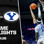 TCU vs. #11 BYU Game Highlights | 2025-26 Big 12 Men’s Basketball