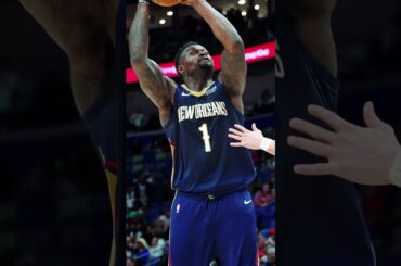 Poole Dime 👀💨 Zion Dunk! #pelicans #nets #nba
