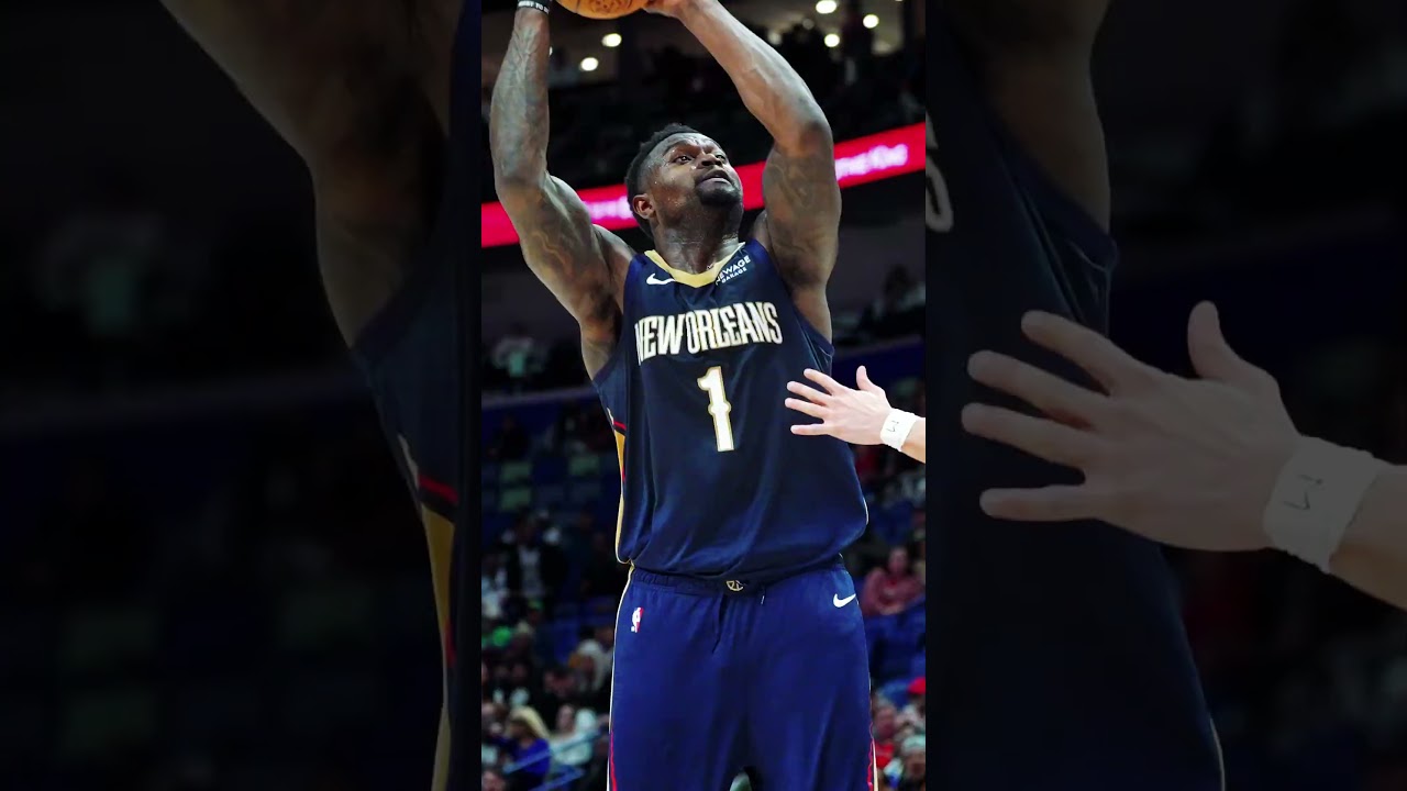 Poole Dime 👀💨 Zion Dunk! #pelicans #nets #nba